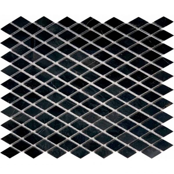vonios plyteles mozaika Diamond Negro